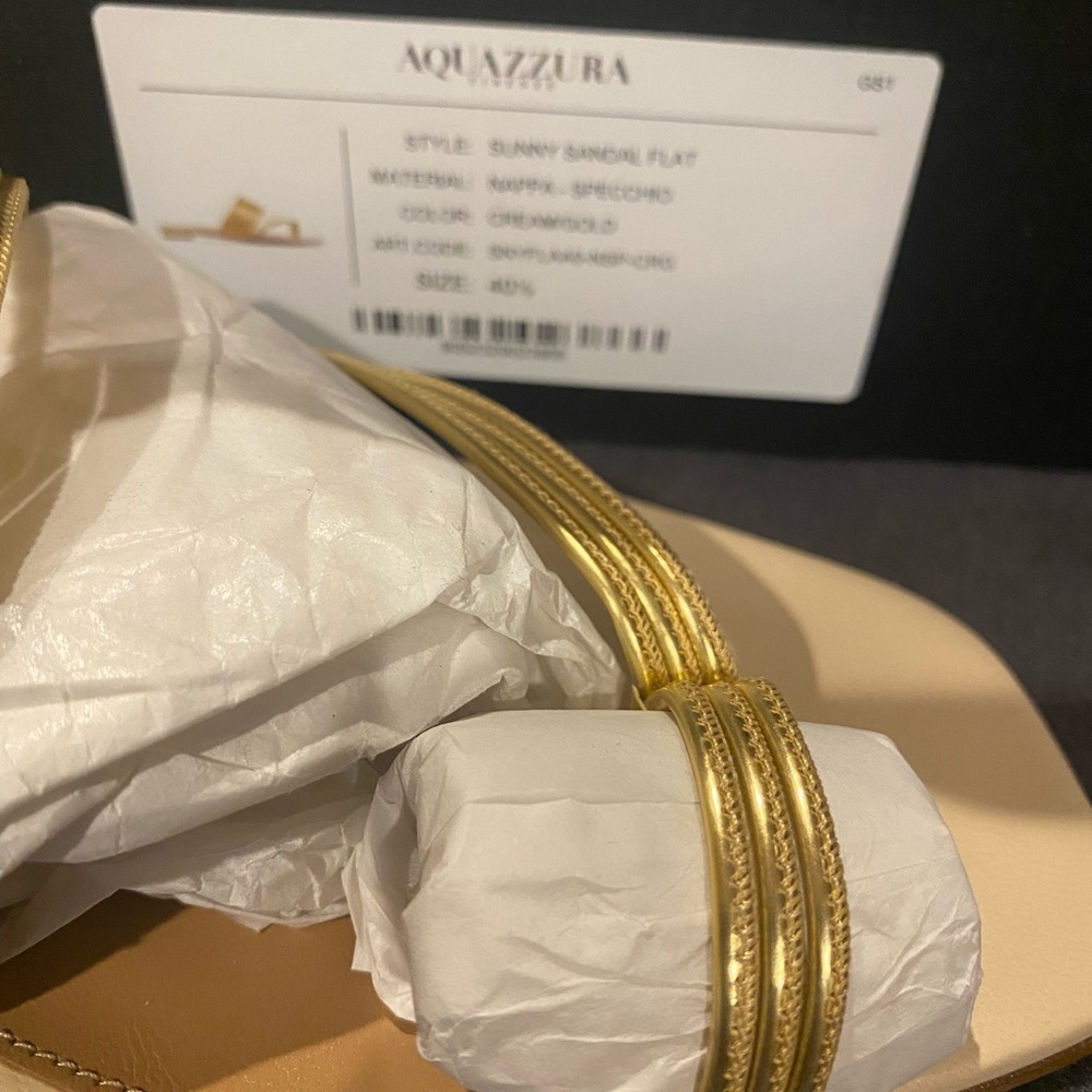 AQUAZZURA  NEW IN BOX SIZE 10.5 - Picture 9 of 12